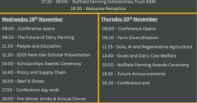Conference programme