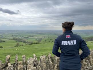 Liz Cresswell Overlooking J Freestone Farm