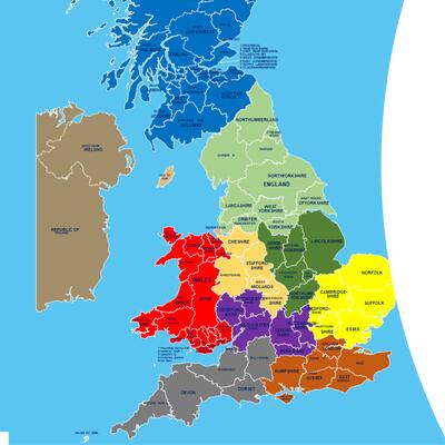 Nuffield Scholars Regional Groups Map