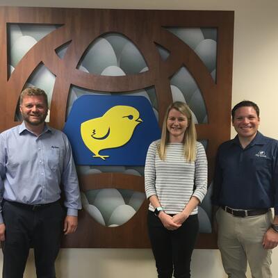 Name Hannah Eastaugh NSch 2019 at Hy-Line International, Iowa USA