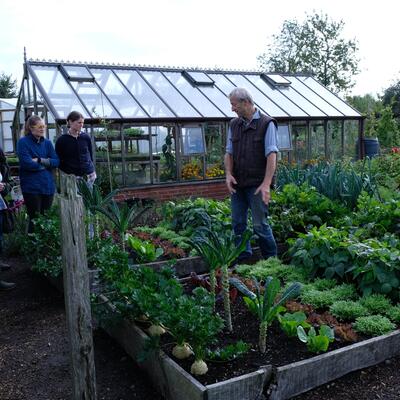 Horticultural Tour Charles Dowding 'No Dig guru'