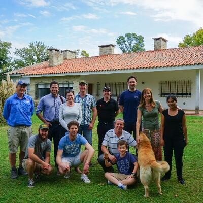 JAMES SMALDON FROM DEVON, ATTENDED THE CHILE GFP 